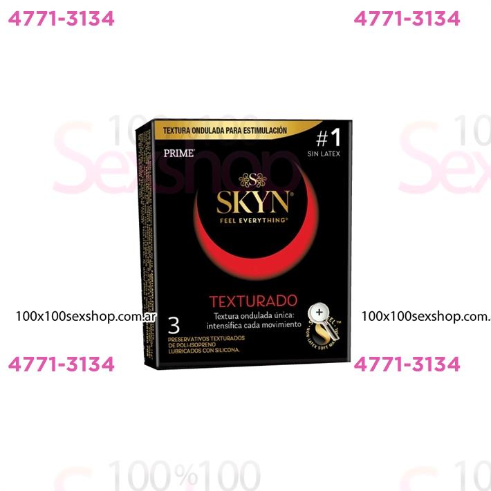 Cód: CA FP SKYN TE - Preservativos Skyn Texturados - $ 8500